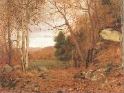 Jervis Mcentee Autumn Landscape oil painting artist